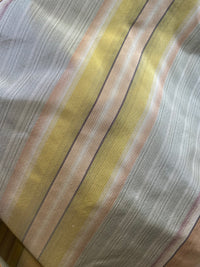 NEW Lady Grenada 100% Silk Taffeta Fabric- Pastel Stripes - Fancy Styles Fabric Pierre Frey Lee Jofa Brunschwig & Fils