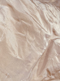 NEW Novelty Couture 100% Silk Taffeta Copper Crystal Beaded Fabric Cream - Fancy Styles Fabric Pierre Frey Lee Jofa Brunschwig & Fils