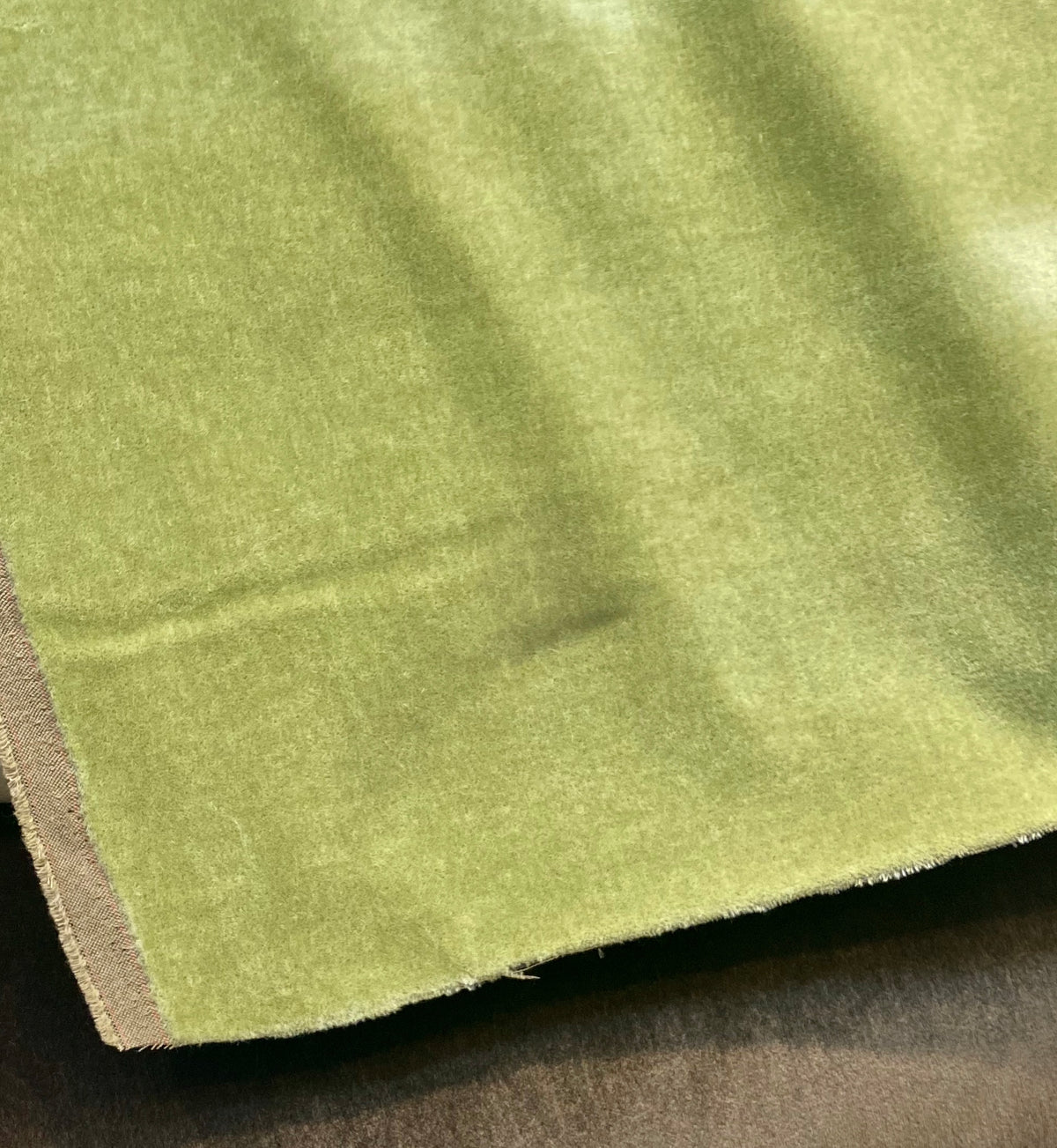 NEW! Prince Hudson - 100% Mohair Upholstery Velvet Fabric - Chartreuse Green - Fancy Styles Fabric Pierre Frey Lee Jofa Brunschwig & Fils
