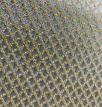 NEW Queen Helen (Matching to Queen Antionette) Novelty Ritz Neoclassical Brocade Diamond Satin Fabric - Blue - Fancy Styles Fabric Pierre Frey Lee Jofa Brunschwig & Fils