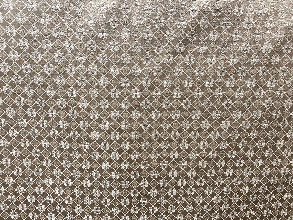 NEW! SALE! Sir Samuel Satin Diamond Decorating Fabric - Gold - Fancy Styles Fabric Pierre Frey Lee Jofa Brunschwig & Fils