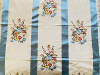 NEW! Lady Lauren Novelty 100% Silk Taffeta Embroidered Fabric - Made in India- Satin Ribbon - Fancy Styles Fabric Pierre Frey Lee Jofa Brunschwig & Fils