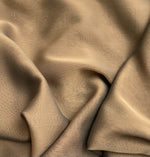 NEW! Duchess Deseray Silk & Poly Chiffon Sheer Fabric - Peach with Blue Iridescence