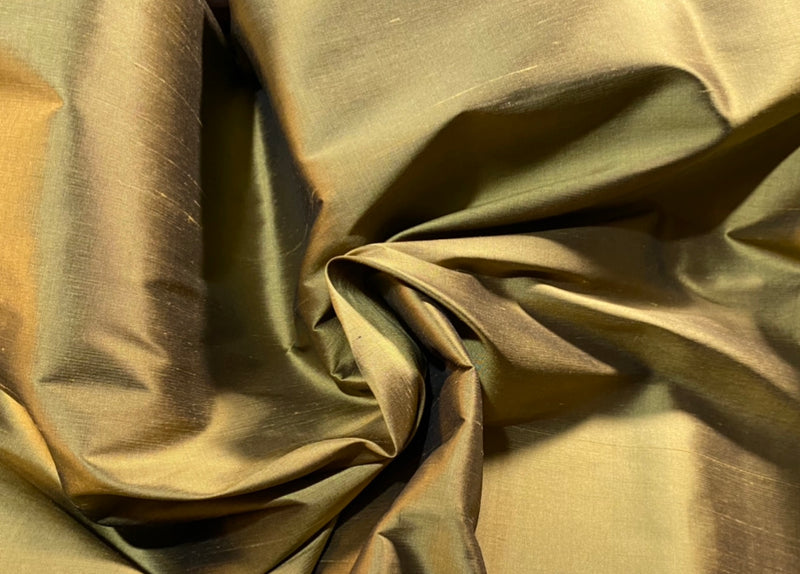 NEW Duchess Mable 100% Silk Dupioni Fabric Solid Gold - Fancy Styles Fabric Pierre Frey Lee Jofa Brunschwig & Fils