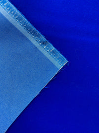 NEW! Duke Donovan WATERPROOF OUTDOOR Velvet Upholstery Fabric - Electric Blue - Fancy Styles Fabric Pierre Frey Lee Jofa Brunschwig & Fils