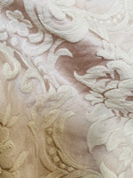 NEW! Lady Lucanthus Cotton Sateen Burnout Medallion Upholstery and Decorating Fabric- Pink