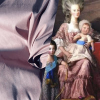 NEW Duchess Mable Designer 100% Silk Dupioni Fabric - Solid Mauve - Fancy Styles Fabric Pierre Frey Lee Jofa Brunschwig & Fils