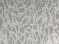 NEW! SALE! Duke Shane 100% Linen Woven Zebra Inspired Fabric- Stone - Fancy Styles Fabric Pierre Frey Lee Jofa Brunschwig & Fils