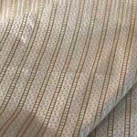 Swatch- Lady Rebecca 100% Silk Taffeta Gold and Cream Stripes Fabric - Fancy Styles Fabric Pierre Frey Lee Jofa Brunschwig & Fils