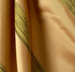 NEW Princess LaDonna 100% Silk Taffeta Striped Peach & Gold Fabric - Fancy Styles Fabric Pierre Frey Lee Jofa Brunschwig & Fils