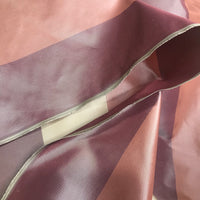 NEW Lady Aubrey Designer 100% Silk Taffeta Ecru, Purple, & Mauve Stripes - Fancy Styles Fabric Pierre Frey Lee Jofa Brunschwig & Fils