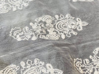 NEW Lady Di Novelty Bridal Couture 100% Silk Crinkle Chiffon Lace Fabric - Fancy Styles Fabric Pierre Frey Lee Jofa Brunschwig & Fils