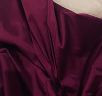 NEW Lady Frank Light Designer “Faux Silk” Taffeta Fabric Made in Italy Magenta - Fancy Styles Fabric Pierre Frey Lee Jofa Brunschwig & Fils
