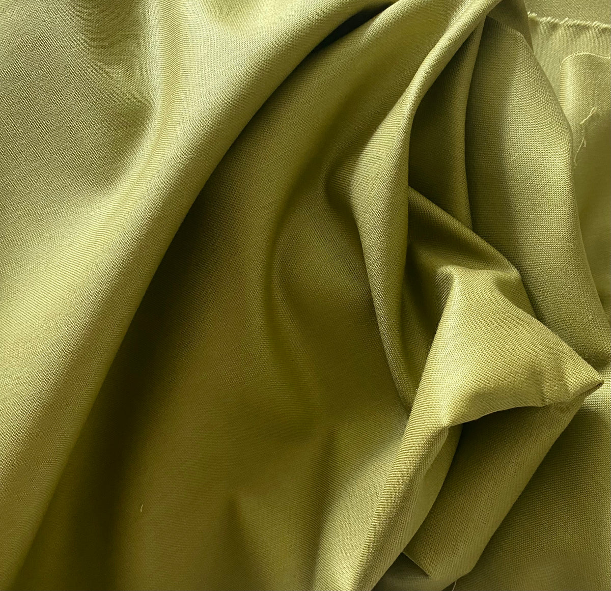 NEW Queen Ester 100% Cotton Sateen Fabric- Green Kiwi - Fancy Styles Fabric Pierre Frey Lee Jofa Brunschwig & Fils