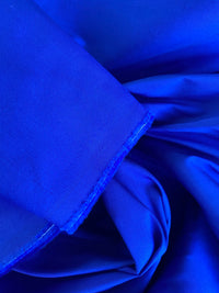 NEW Lady Frank Light Designer “Faux Silk” Taffeta Fabric Made in Italy Electric Purple Blue - Fancy Styles Fabric Pierre Frey Lee Jofa Brunschwig & Fils