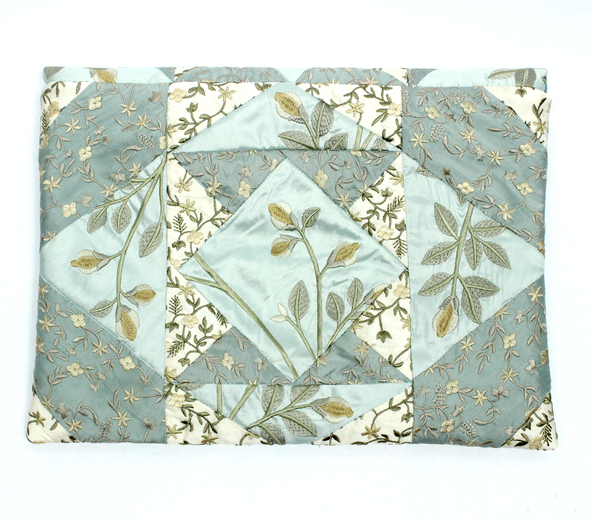Quilted Laptop Case- Digital Pattern - Fancy Styles Fabric Pierre Frey Lee Jofa Brunschwig & Fils