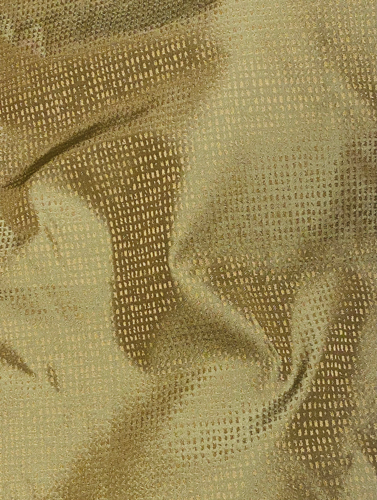 NEW Sir Dante Designer 100% Silk Taffeta - Olive and Gold Pattern SB_8_7 - Fancy Styles Fabric Pierre Frey Lee Jofa Brunschwig & Fils