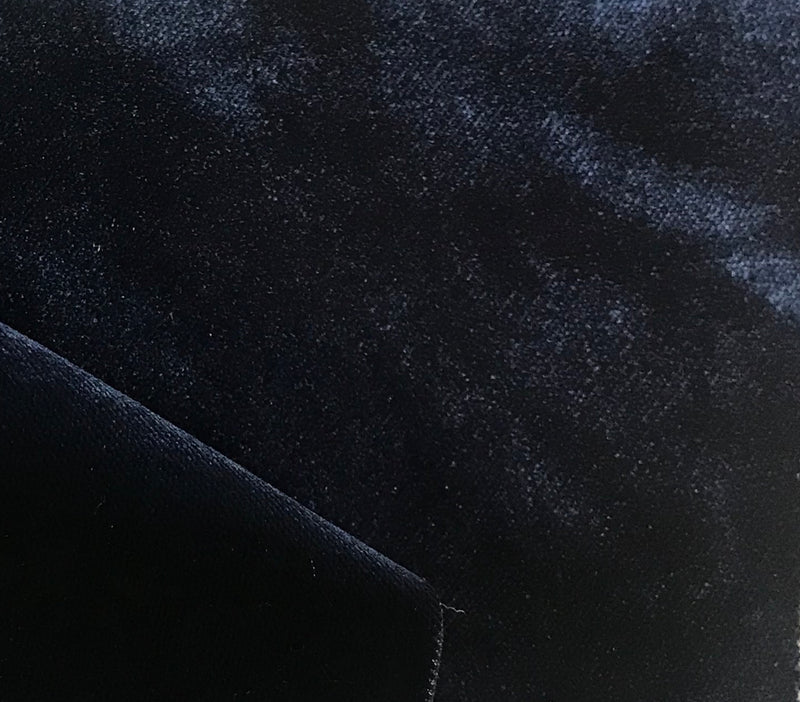 NEW King Silas Designer Made In Belgium Upholstery Velvet Fabric- Dark Blue - Fancy Styles Fabric Pierre Frey Lee Jofa Brunschwig & Fils