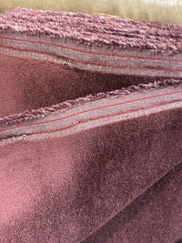 NEW! Prince Burgess - Designer Soft Heavyweight Upholstery Cotton Velvet Fabric - Purple Raisin - Fancy Styles Fabric Pierre Frey Lee Jofa Brunschwig & Fils