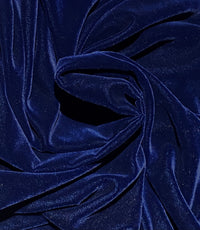 NEW Miss Yonnie Midnight Blue Silk Poly Velvet Fabric - Fancy Styles Fabric Pierre Frey Lee Jofa Brunschwig & Fils