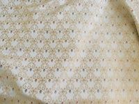 NEW Queen Chantal Novelty Ritz Neoclassical Brocade Dot Satin Fabric - Louis Cream White - Fancy Styles Fabric Pierre Frey Lee Jofa Brunschwig & Fils