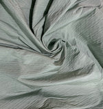 NEW Sir Ronan 100% Silk Fabric with Striped Embroidery Detail- Sage-Aqua Green - Fancy Styles Fabric Pierre Frey Lee Jofa Brunschwig & Fils