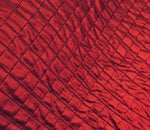 NEW! Lady Celestine 100% Silk Taffeta Embroidered Quilted Diamond Double Layer Fabric- Wine - Fancy Styles Fabric Pierre Frey Lee Jofa Brunschwig & Fils