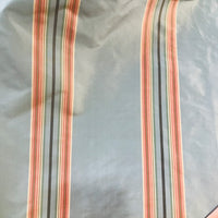 NEW Princess Josephine Designer 100% Silk Taffeta Stripes Fabric - Blue 55” Wide - Fancy Styles Fabric Pierre Frey Lee Jofa Brunschwig & Fils