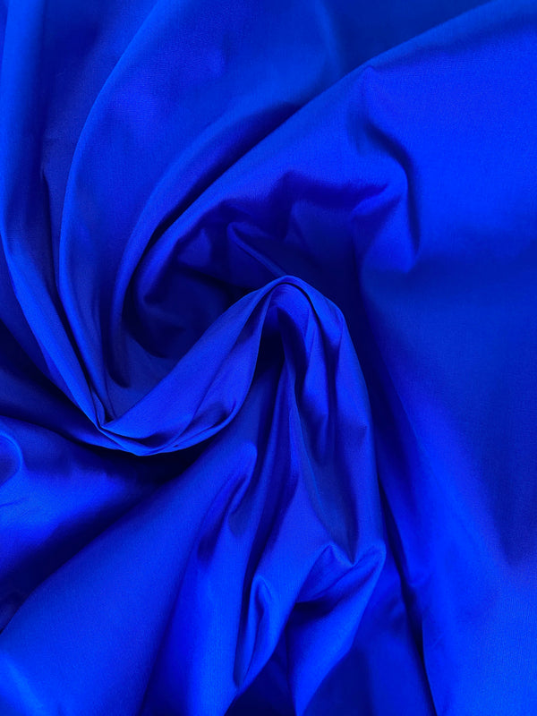 NEW Lady Frank Light Designer “Faux Silk” Taffeta Fabric Made in Italy Electric Purple Blue - Fancy Styles Fabric Pierre Frey Lee Jofa Brunschwig & Fils