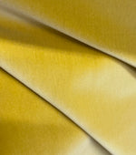 NEW! Prince Oliver - Designer 100% Cotton Made In Belgium Upholstery Velvet Fabric - Icy Yellow - Fancy Styles Fabric Pierre Frey Lee Jofa Brunschwig & Fils