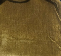 NEW Designer Silk Rayon Velvet Fabric - Dusty Mustard- By The Yard - Fancy Styles Fabric Pierre Frey Lee Jofa Brunschwig & Fils