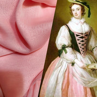 NEW Duchess Deseray Silk & Poly Chiffon Sheer Fabric - Bubblegum Pink - Fancy Styles Fabric Pierre Frey Lee Jofa Brunschwig & Fils