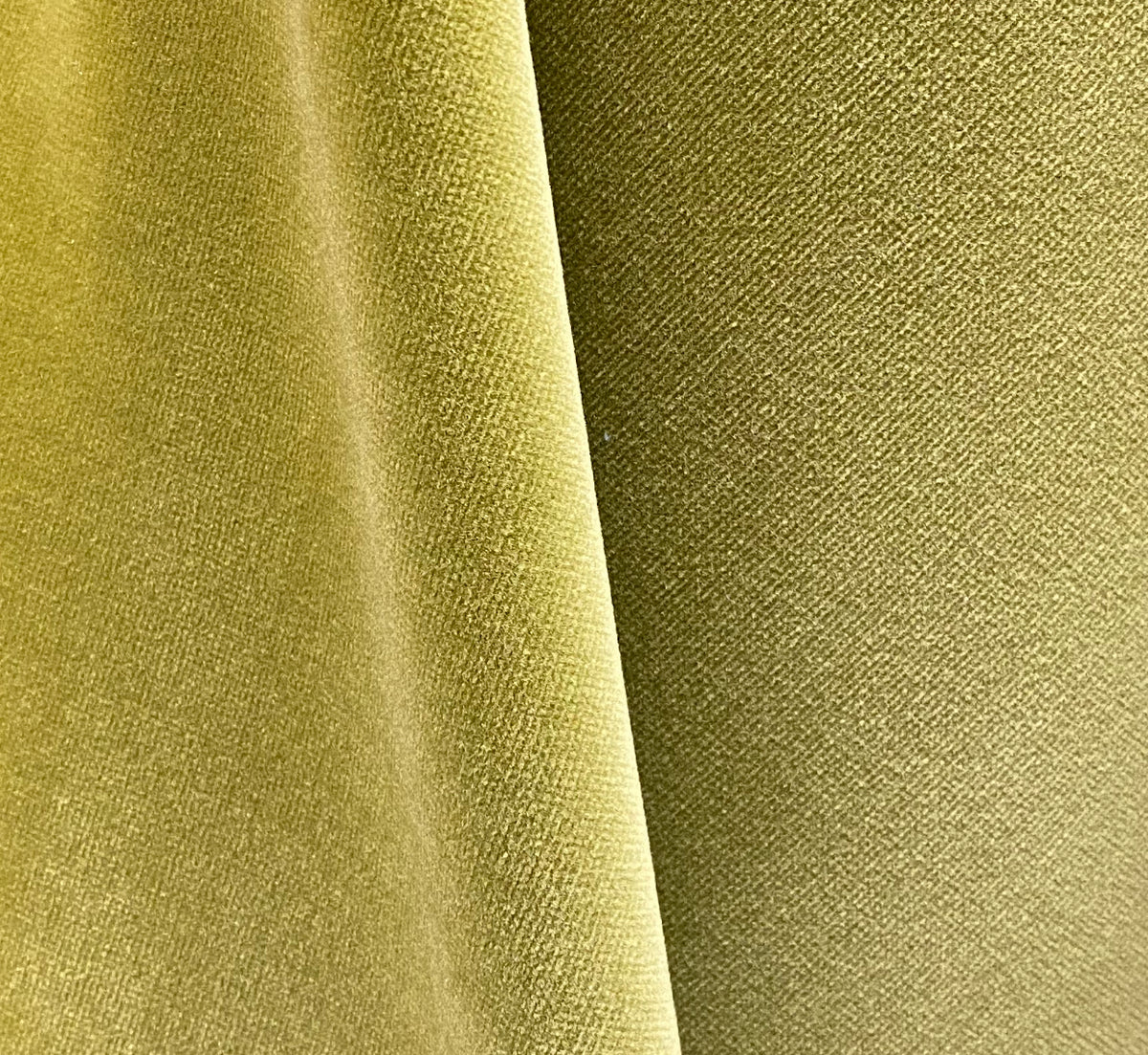 NEW! Prince Oliver - Designer 100% Cotton Made In Belgium Upholstery Velvet Fabric - Icy Kiwi - Fancy Styles Fabric Pierre Frey Lee Jofa Brunschwig & Fils