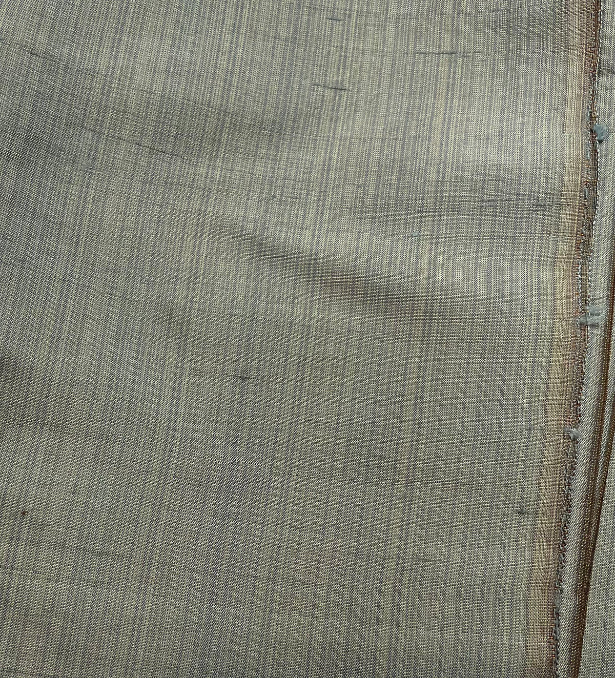 NEW! Lady Bridgette 100% Silk Dupioni Grey Pinstripe Stripe Fabric -SB_1_32 - Fancy Styles Fabric Pierre Frey Lee Jofa Brunschwig & Fils