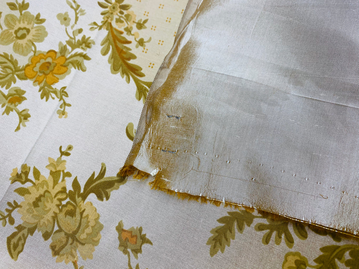 NEW! Duchess Eve 100% Silk Dupioni Printed Floral Motif Fabric - Fancy Styles Fabric Pierre Frey Lee Jofa Brunschwig & Fils