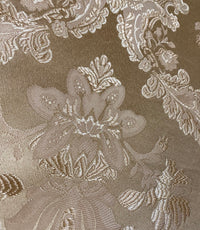 NEW Prince Lucas Designer Damask Satin Fabric- Gold - Upholstery Brocade - Fancy Styles Fabric Pierre Frey Lee Jofa Brunschwig & Fils