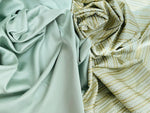 NEW Queen Ester 100% Cotton Sateen Fabric in Real Duck Egg