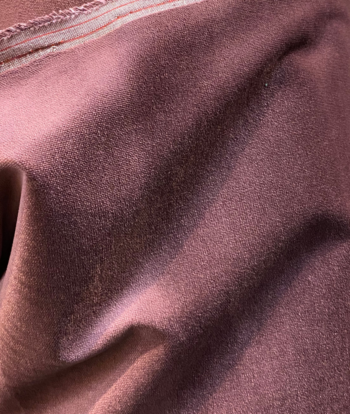 NEW! Prince Burgess - Designer Soft Heavyweight Upholstery Cotton Velvet Fabric - Purple Raisin - Fancy Styles Fabric Pierre Frey Lee Jofa Brunschwig & Fils