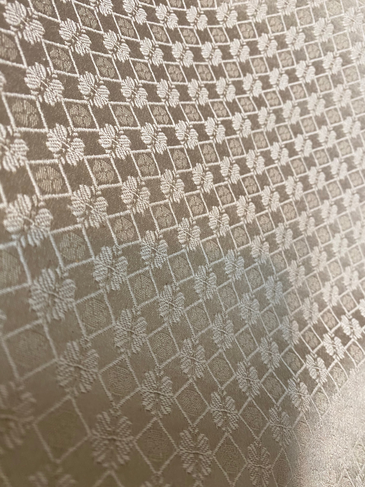NEW! SALE! Sir Samuel Satin Diamond Decorating Fabric - Gold - Fancy Styles Fabric Pierre Frey Lee Jofa Brunschwig & Fils