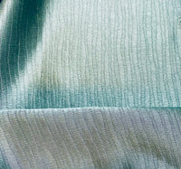 NEW Emperor Arthur (matching to Emperor Walter) Textured Satin Teal Upholstery and Decorating Fabric - Fancy Styles Fabric Pierre Frey Lee Jofa Brunschwig & Fils