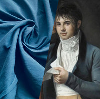 NEW Prince Jericho 100% Raw Silk Fabric - Solid Cornflower Blue - Fancy Styles Fabric Pierre Frey Lee Jofa Brunschwig & Fils