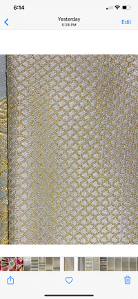 NEW Queen Helen (Matching to Queen Antionette) Novelty Ritz Neoclassical Brocade Diamond Satin Fabric - Ivory - Fancy Styles Fabric Pierre Frey Lee Jofa Brunschwig & Fils