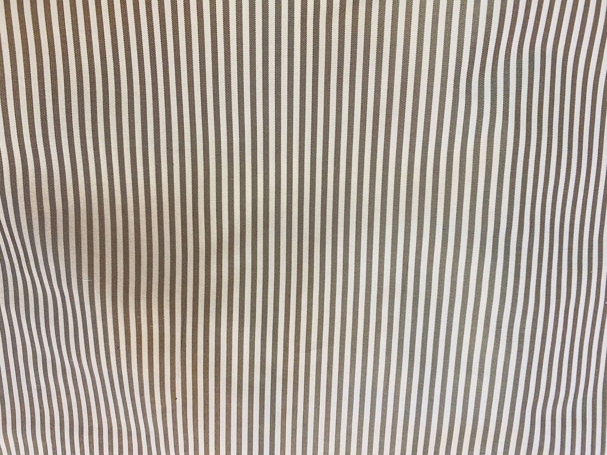 NEW Lady Bernadette 100% Silk Taffeta Fabric with Old Gold and Yellow 1/8” Pin Stripes SB_8_43 - Fancy Styles Fabric Pierre Frey Lee Jofa Brunschwig & Fils