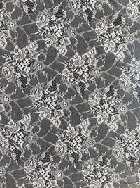 NEW! Duchess Dragonus French Scalloped Floral Lace Fabric By The Yard- Cream - Fancy Styles Fabric Pierre Frey Lee Jofa Brunschwig & Fils