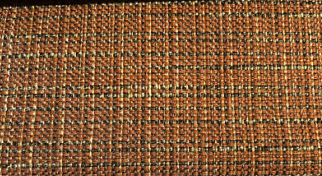 NEW Two-Tone Upholstery Tweed Texture Nubby Fabric -Burnt Orange - Fancy Styles Fabric Pierre Frey Lee Jofa Brunschwig & Fils