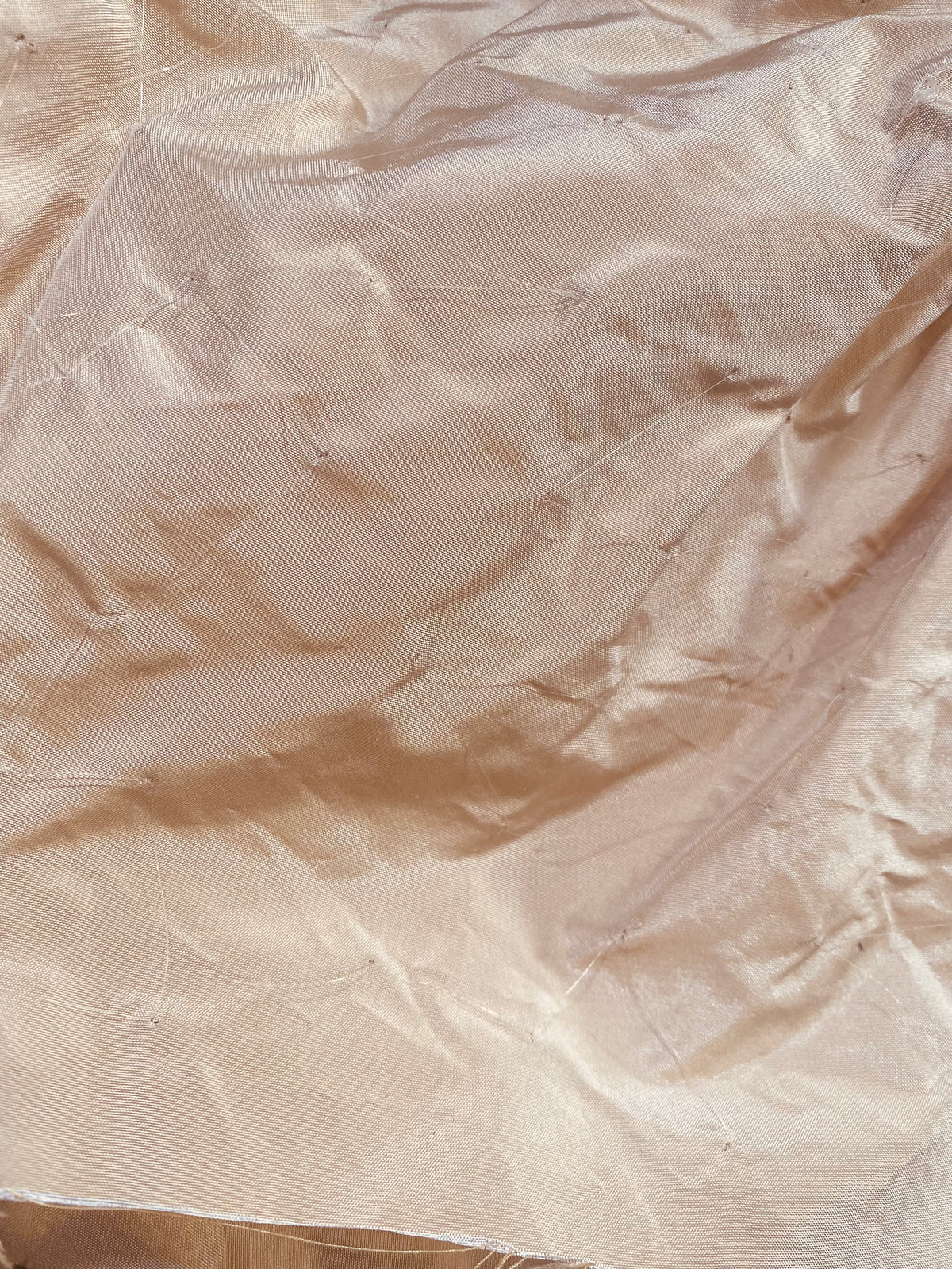 NEW Novelty Couture 100% Silk Taffeta Copper Crystal Beaded Fabric Cream - Fancy Styles Fabric Pierre Frey Lee Jofa Brunschwig & Fils