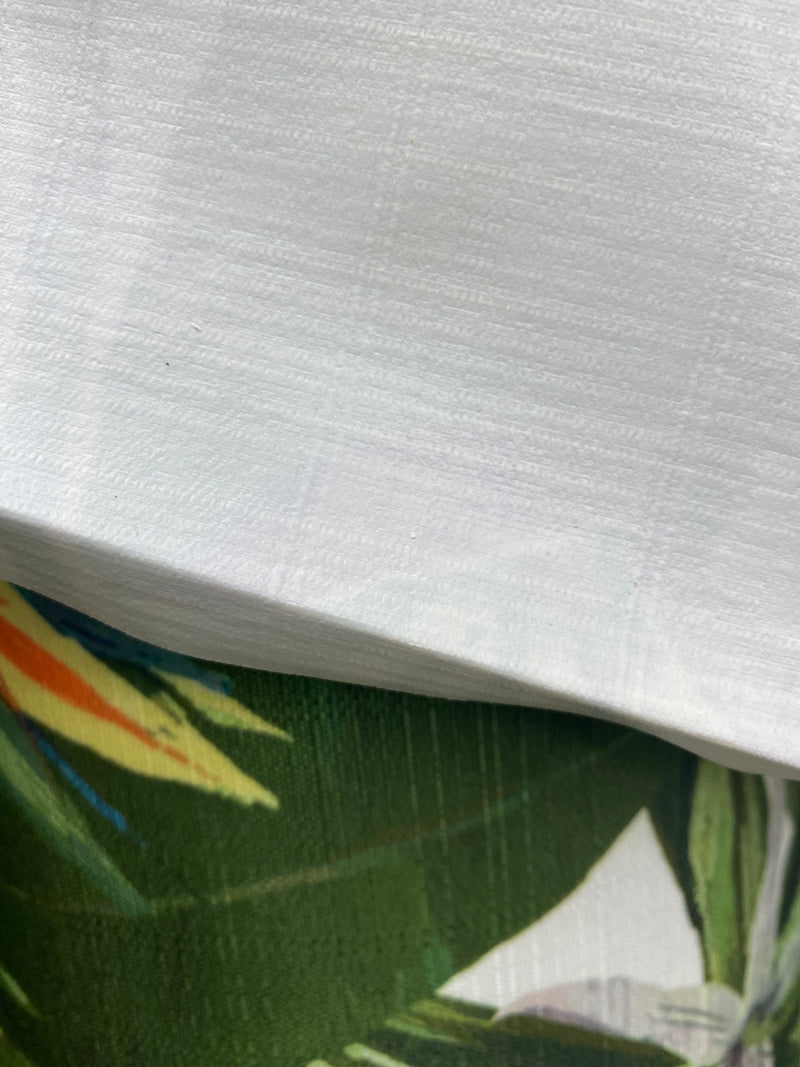 NEW Lady Paradise Designer Indoor/Outdoor Waterproof Upholstery Fabric- Palm Birds of Paradise