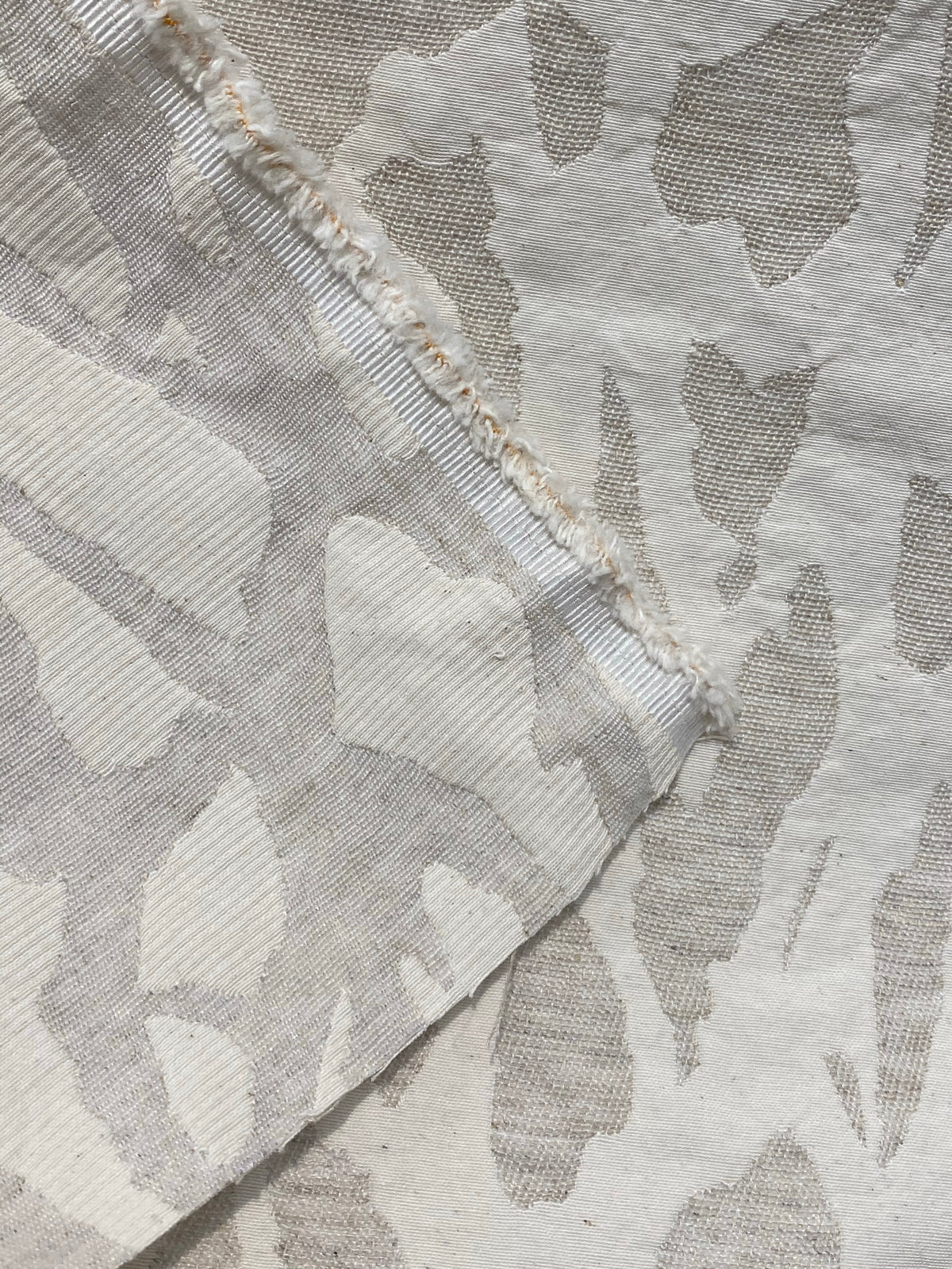 NEW! SALE! Duke Shane 100% Linen Woven Zebra Inspired Fabric- Stone - Fancy Styles Fabric Pierre Frey Lee Jofa Brunschwig & Fils