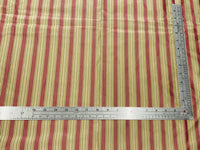NEW! Lady Danica 100% Silk Taffeta 1/2” Striped Fabric - Pink - Fancy Styles Fabric Pierre Frey Lee Jofa Brunschwig & Fils