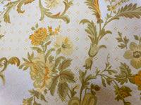 NEW! Duchess Eve 100% Silk Dupioni Printed Floral Motif Fabric - Fancy Styles Fabric Pierre Frey Lee Jofa Brunschwig & Fils